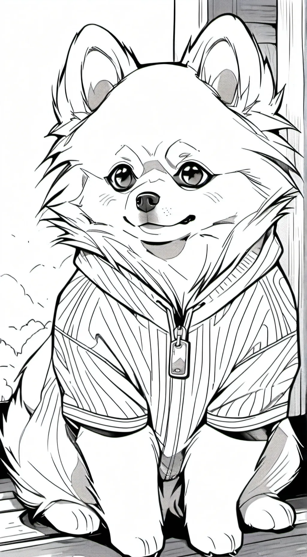 ai character: Pebble background