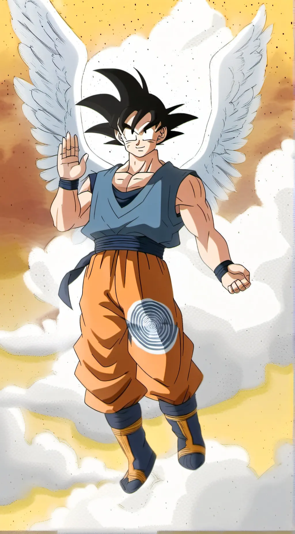 ai character: RIP toriyama background