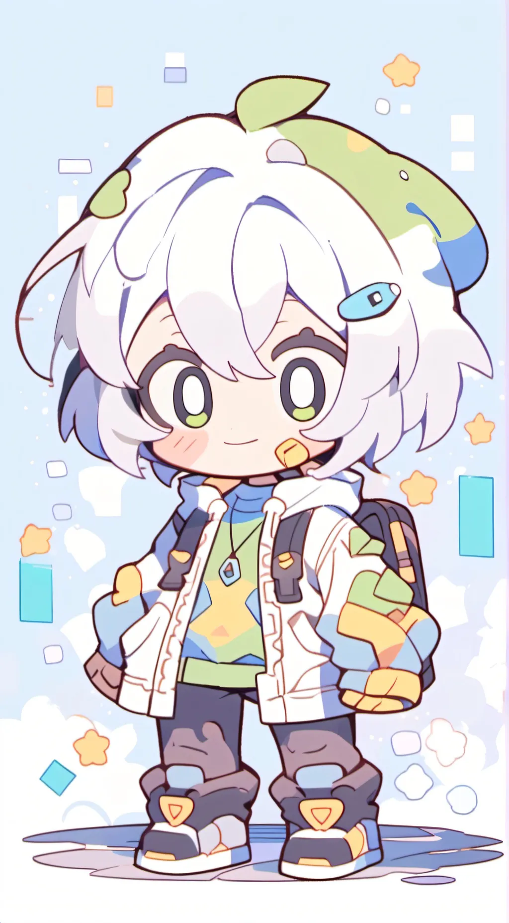 ai character: Lino background