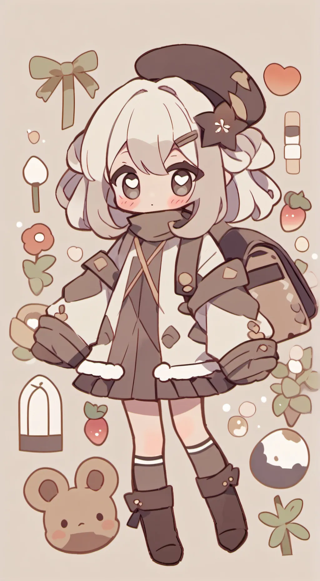 ai character: Iris background