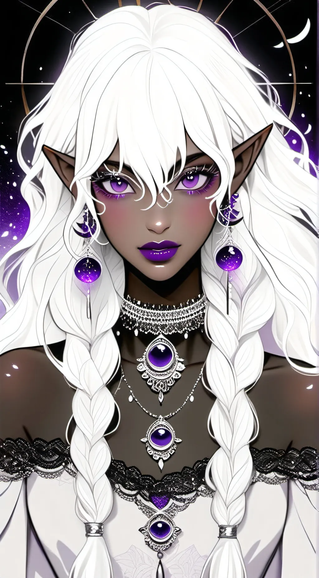 ai character: Velvet background