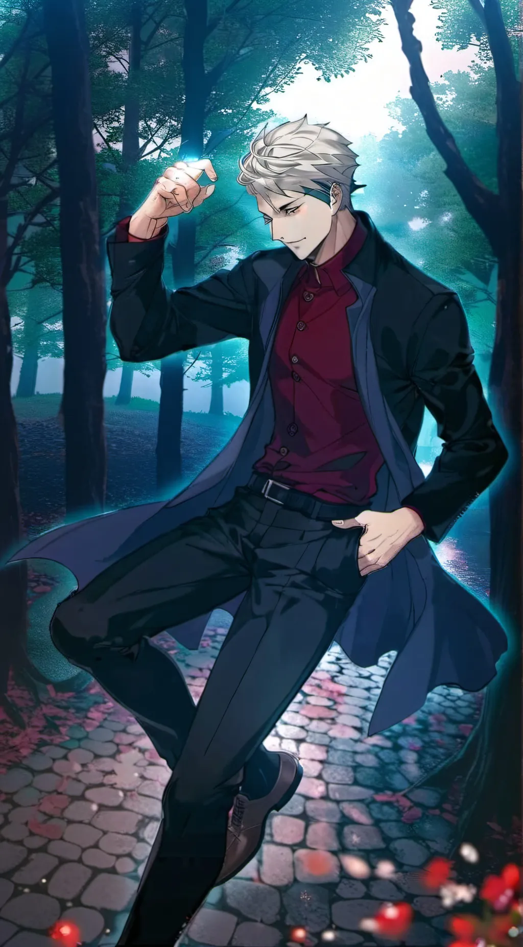 ai character: Gojo Satoru background