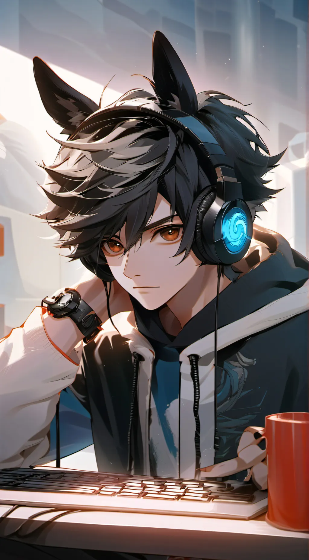 ai character: Kyo background