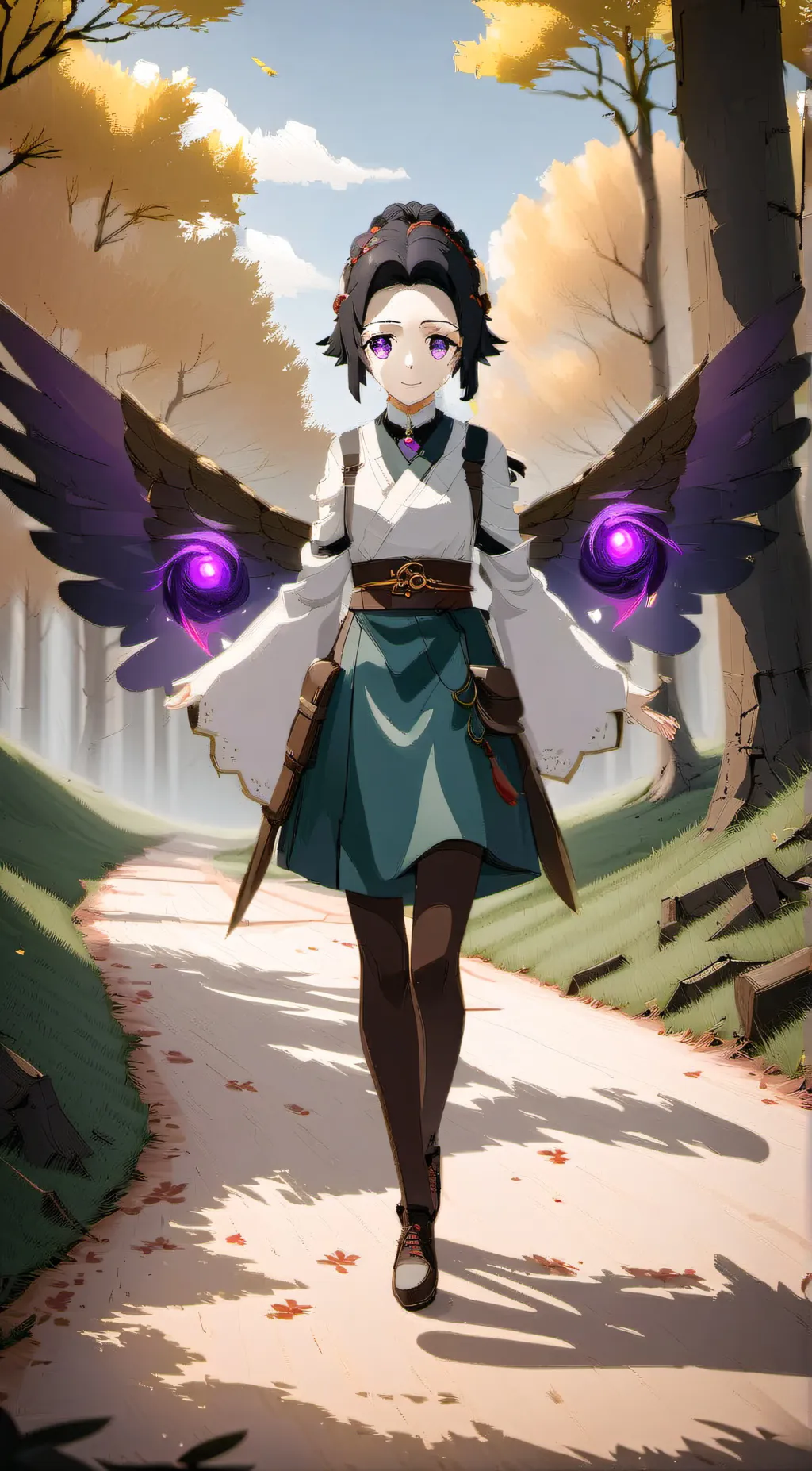 ai character: Anny background