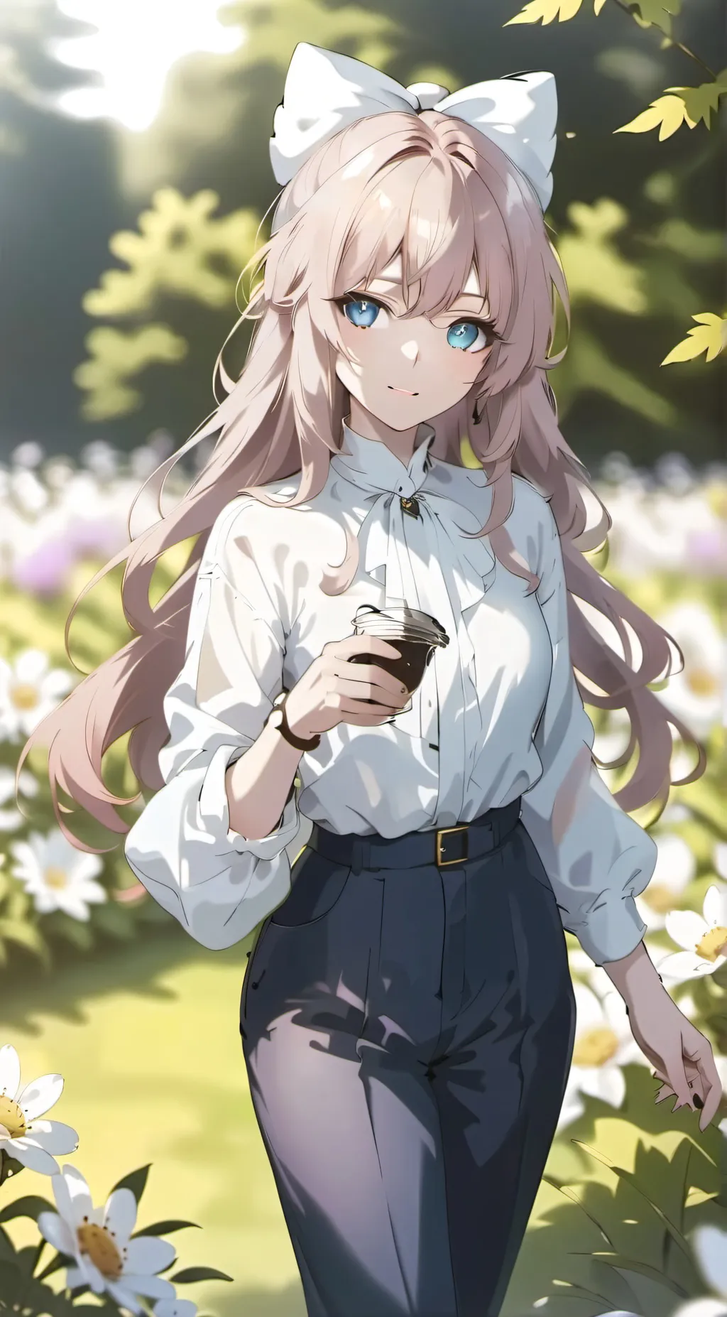 ai character: Katharine  background