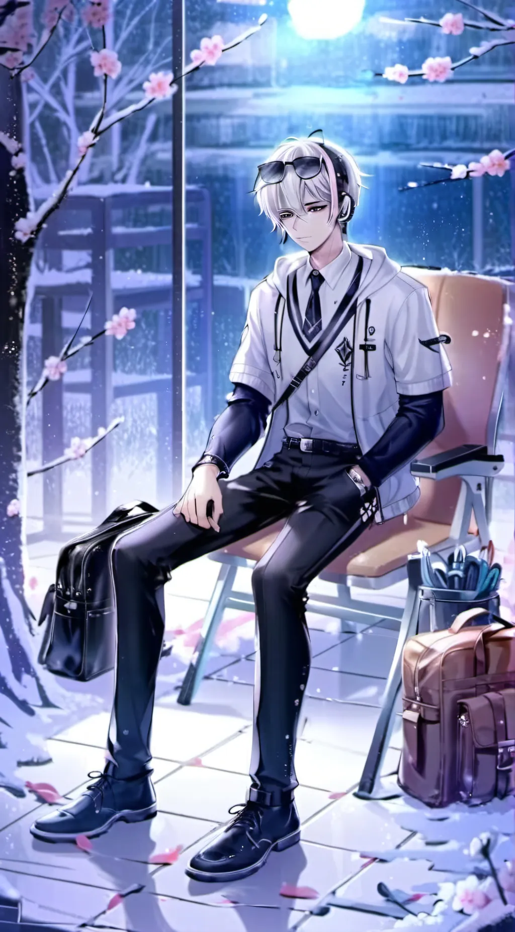 ai character: Liam background