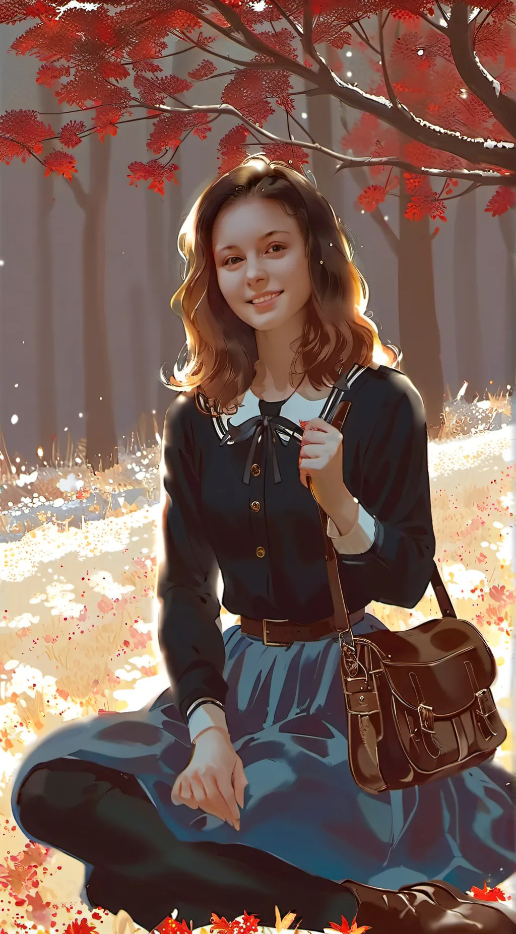 ai character: Rubi background