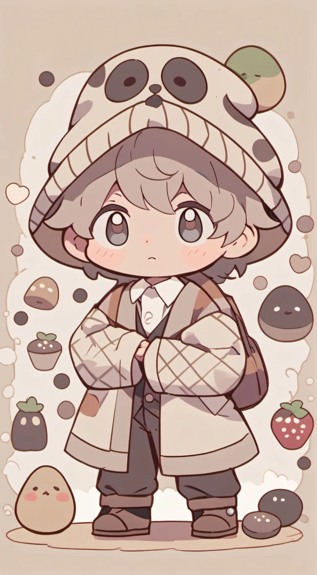 ai character: coli background