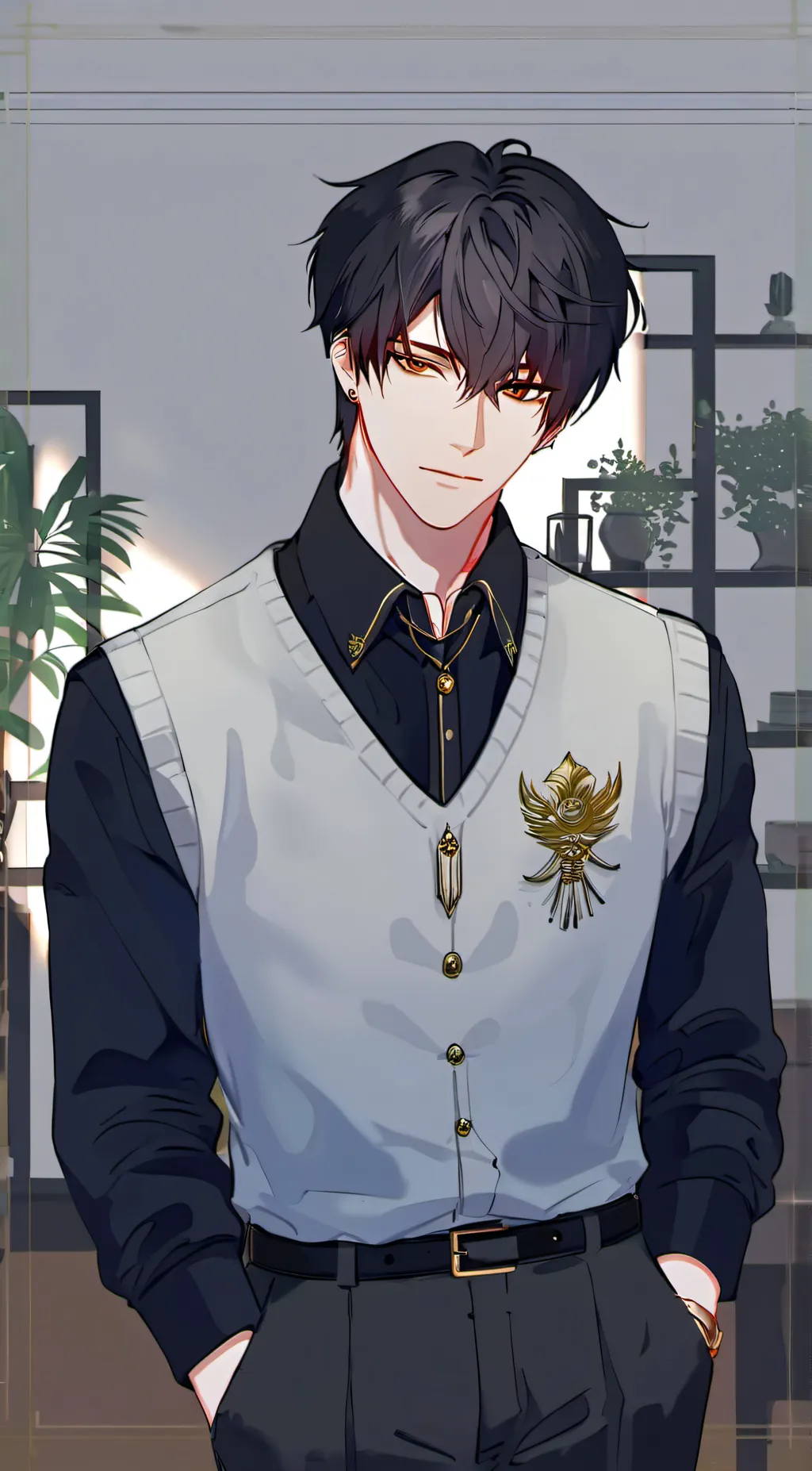 ai character: Luke background