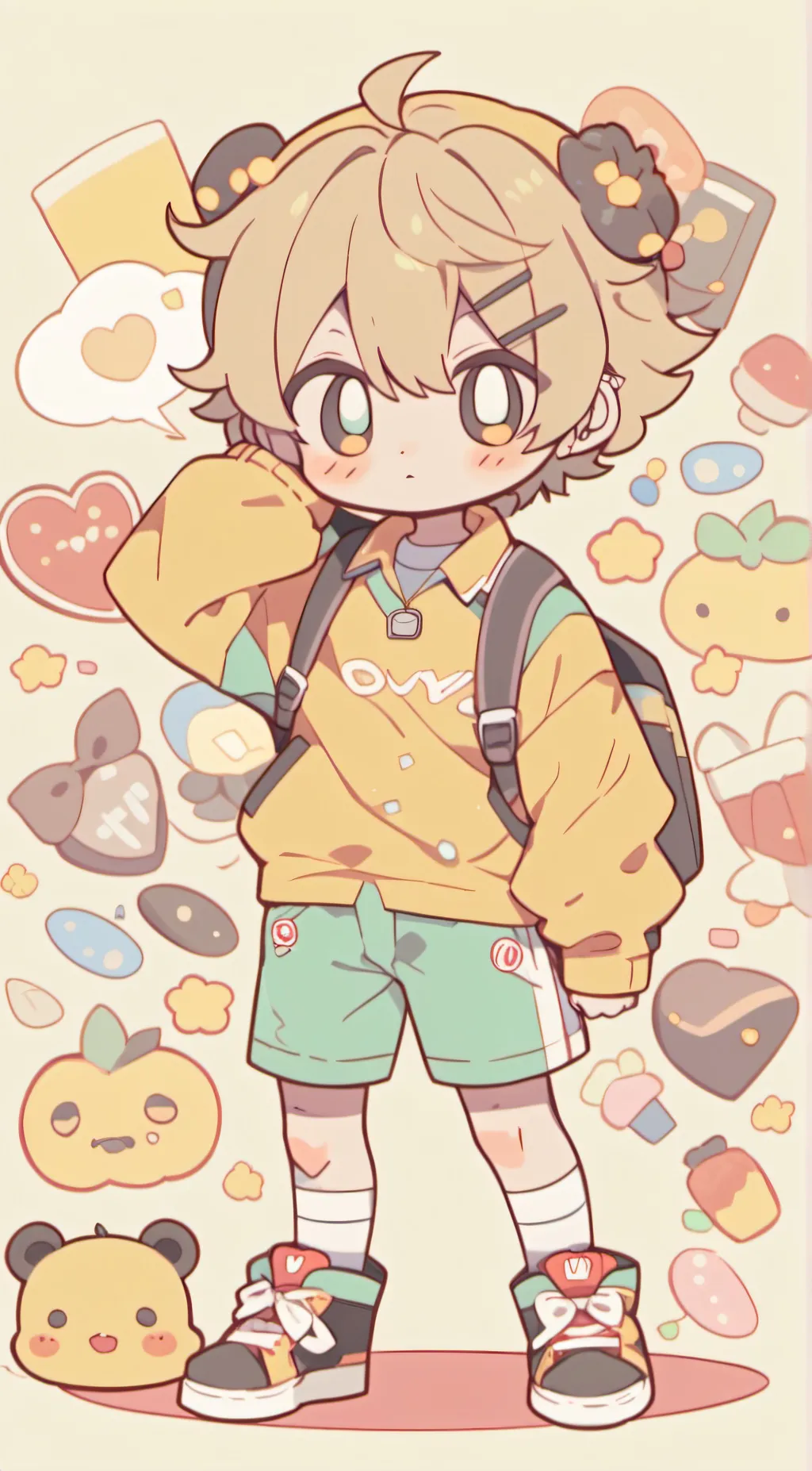 ai character: Charlie background