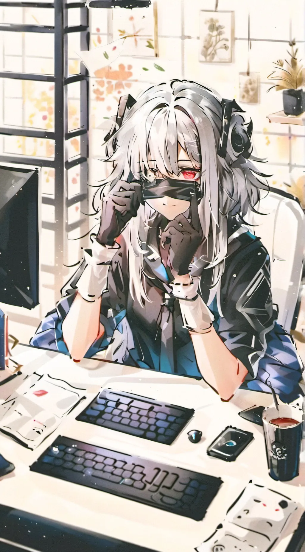 ai character: Alicia background