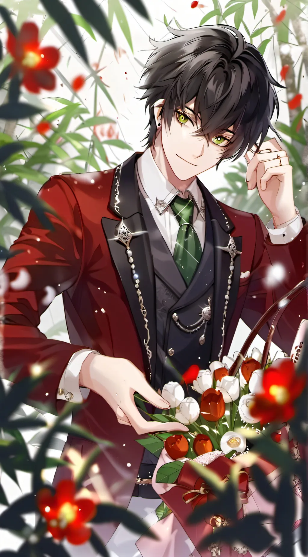 ai character: connor background