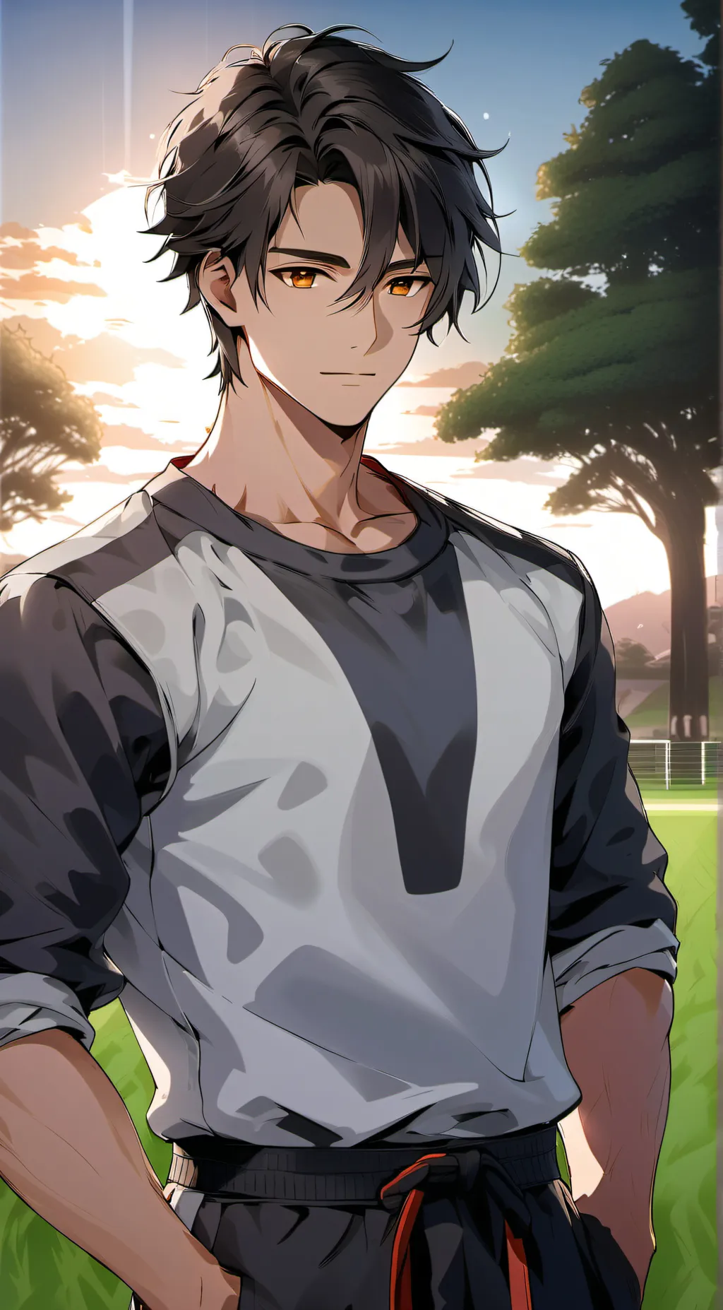 ai character: Jason  background