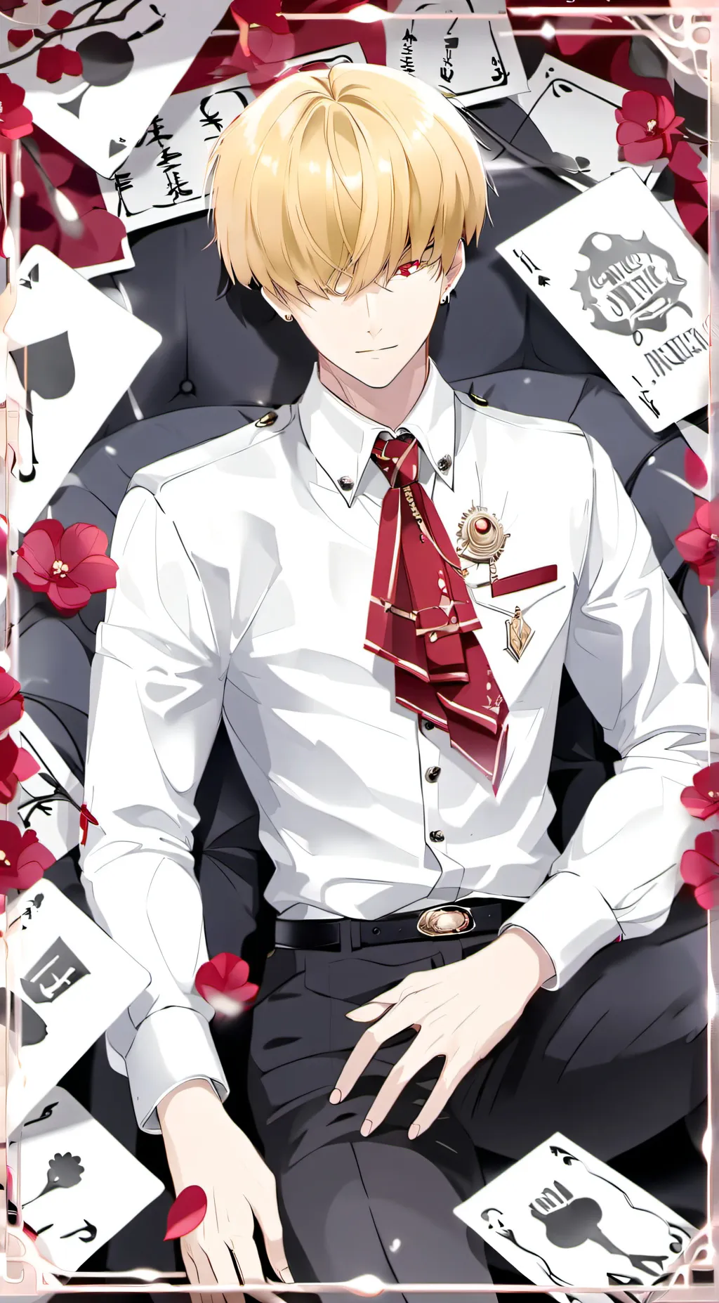 ai character: Jay Hong (Lookism) background