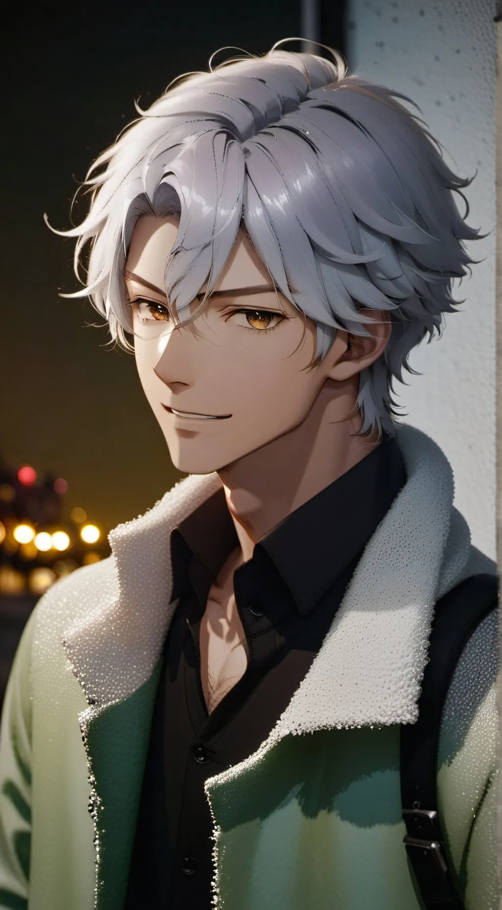 ai character: Asher  background