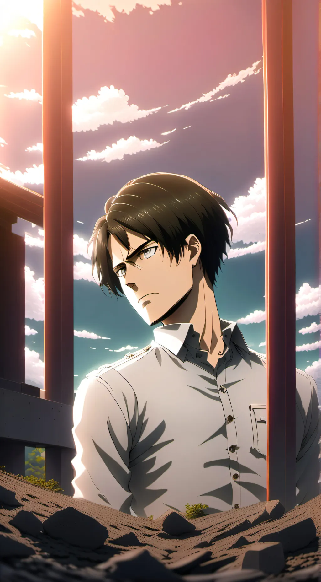 ai character: Cloud background