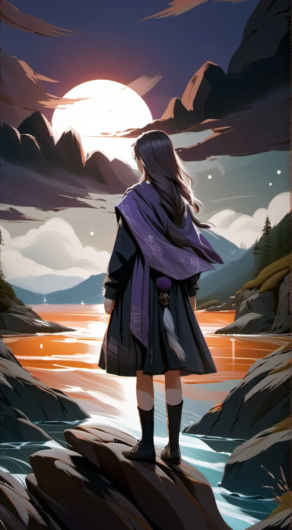 ai character: Aria background