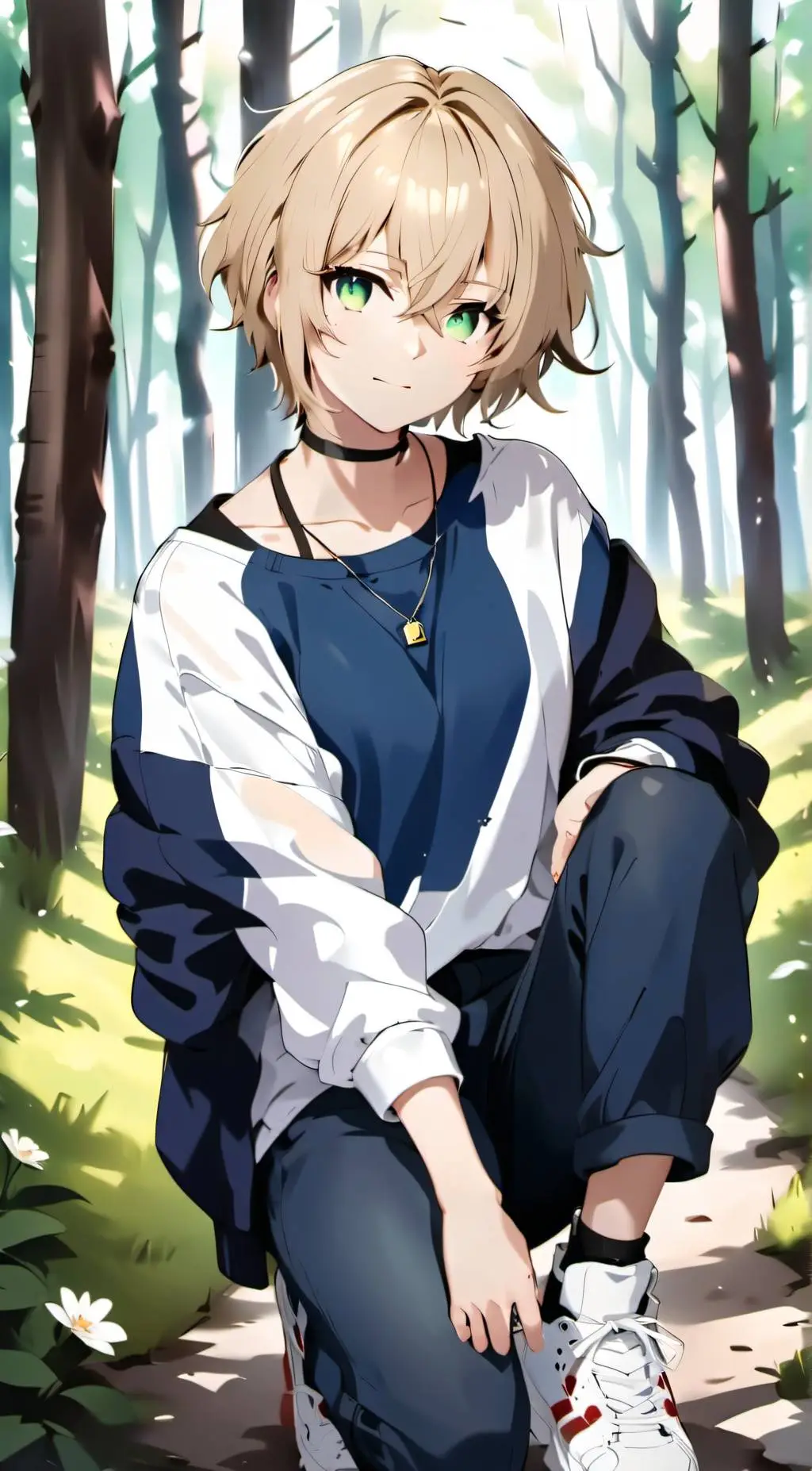 ai character: Carter background