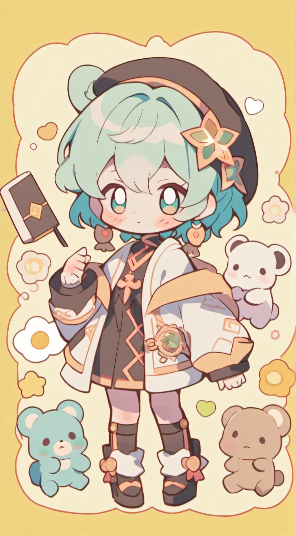 ai character: trip background