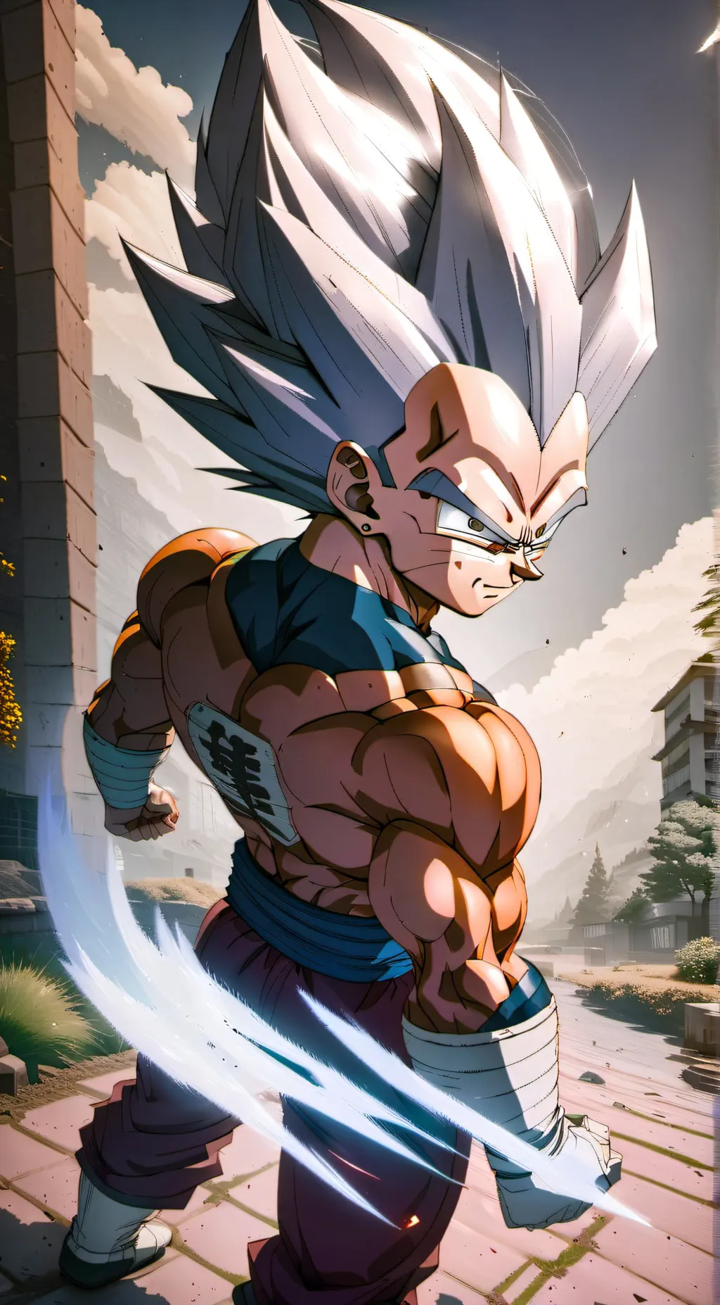 ai character: Vegeta (MUI) background