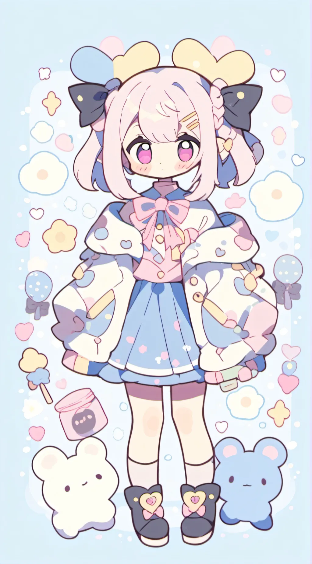 ai character: Dustimi background