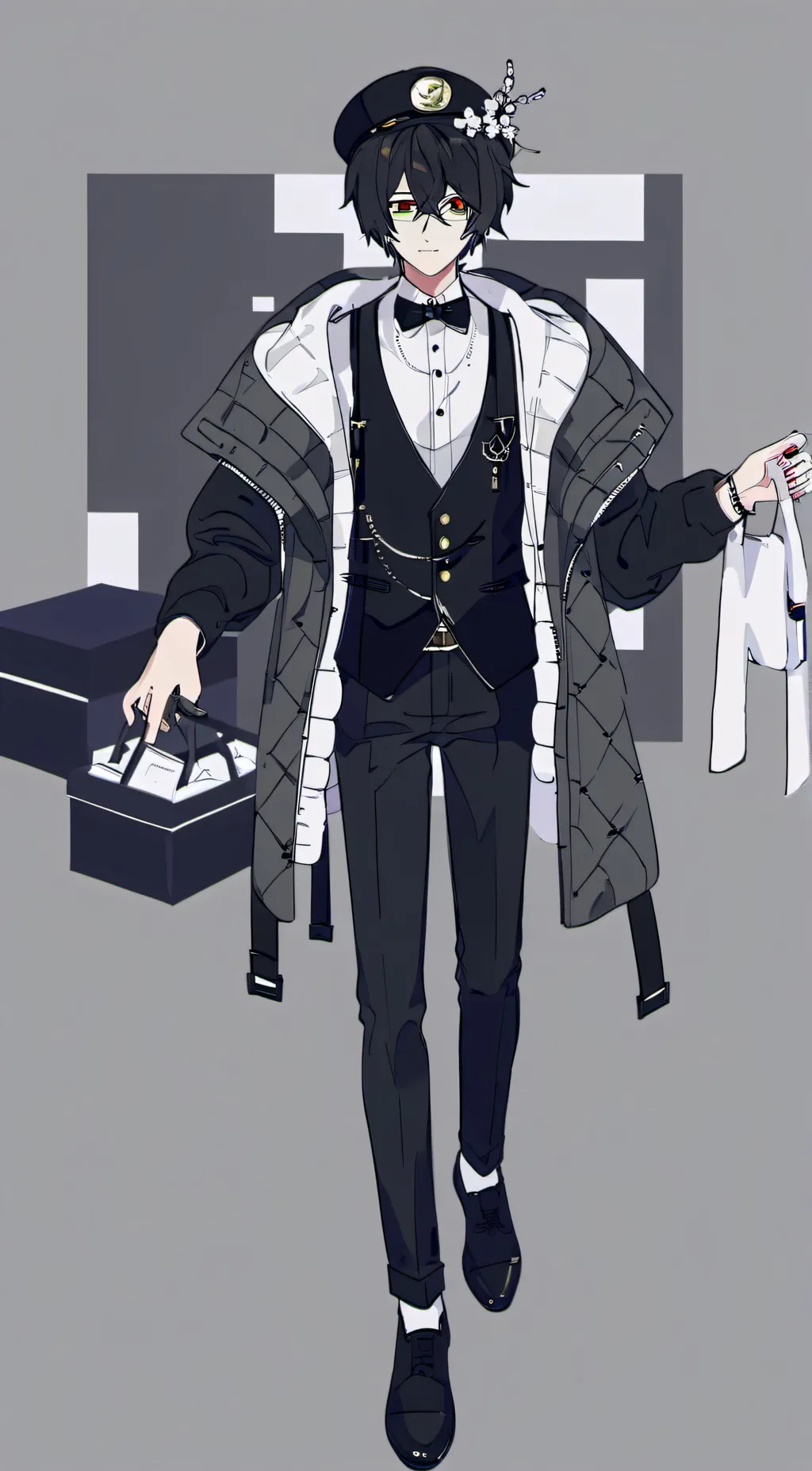 ai character: Theo background