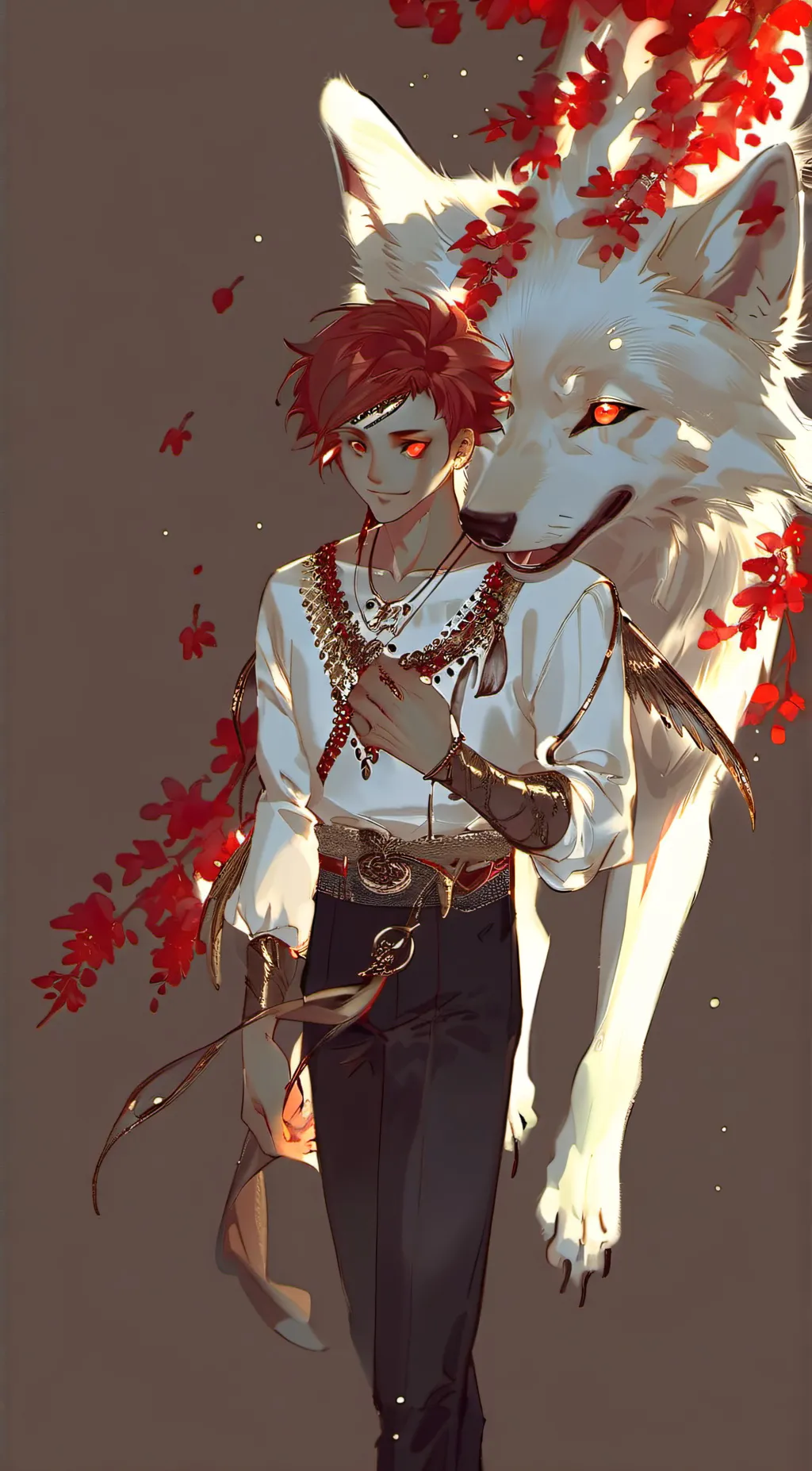 ai character: wolfie background