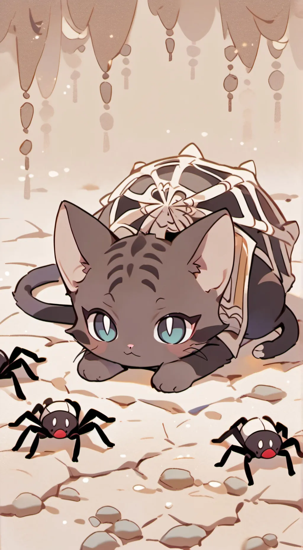 ai character: luna background