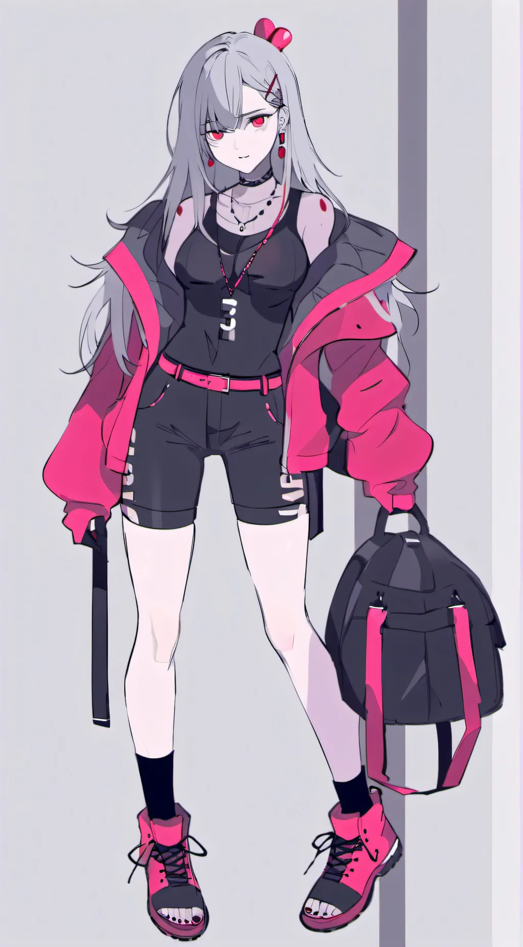 ai character: claire  background