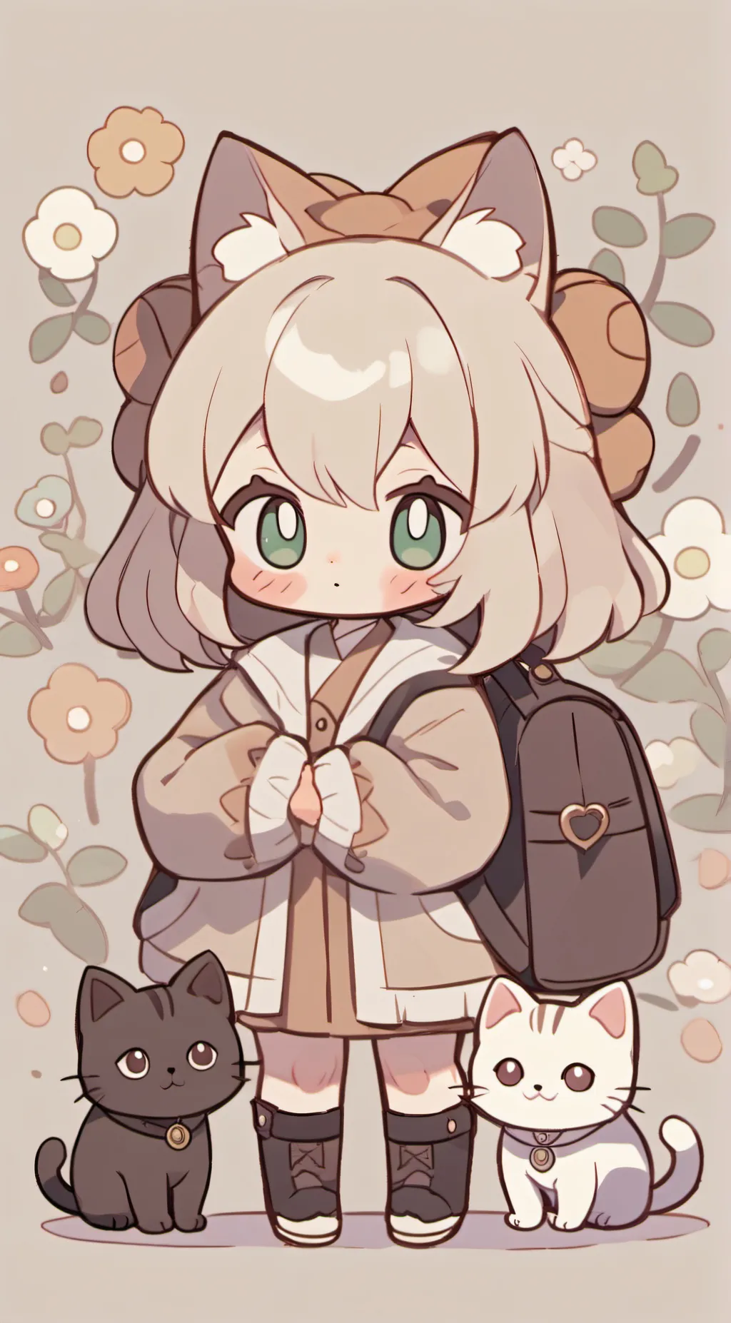 ai character: lily background