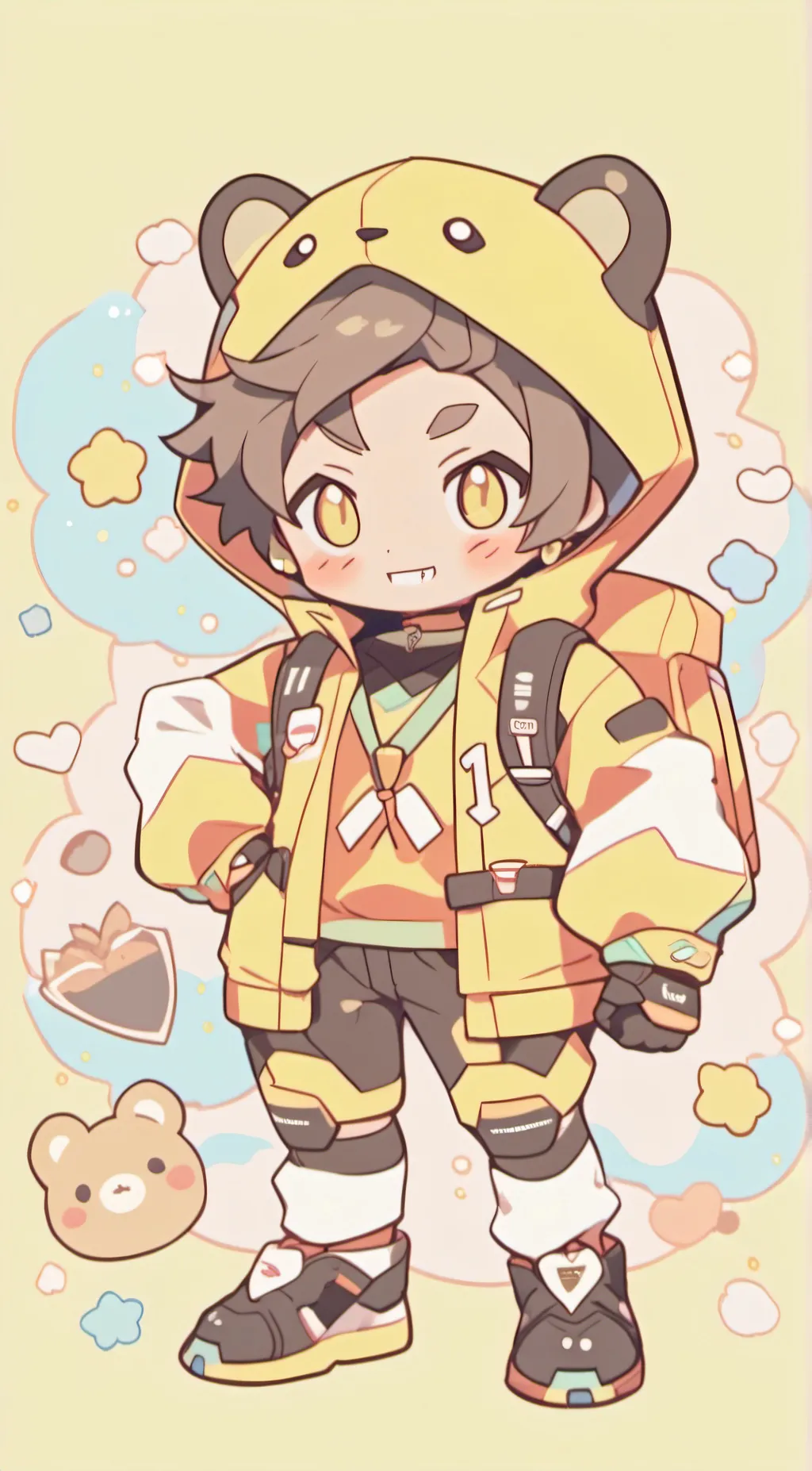 ai character: bolt background