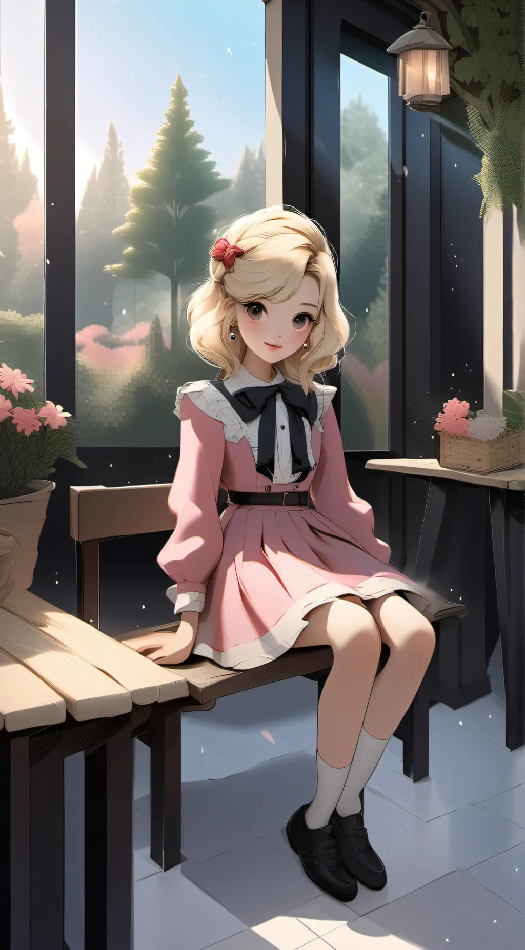 ai character: Lisa background