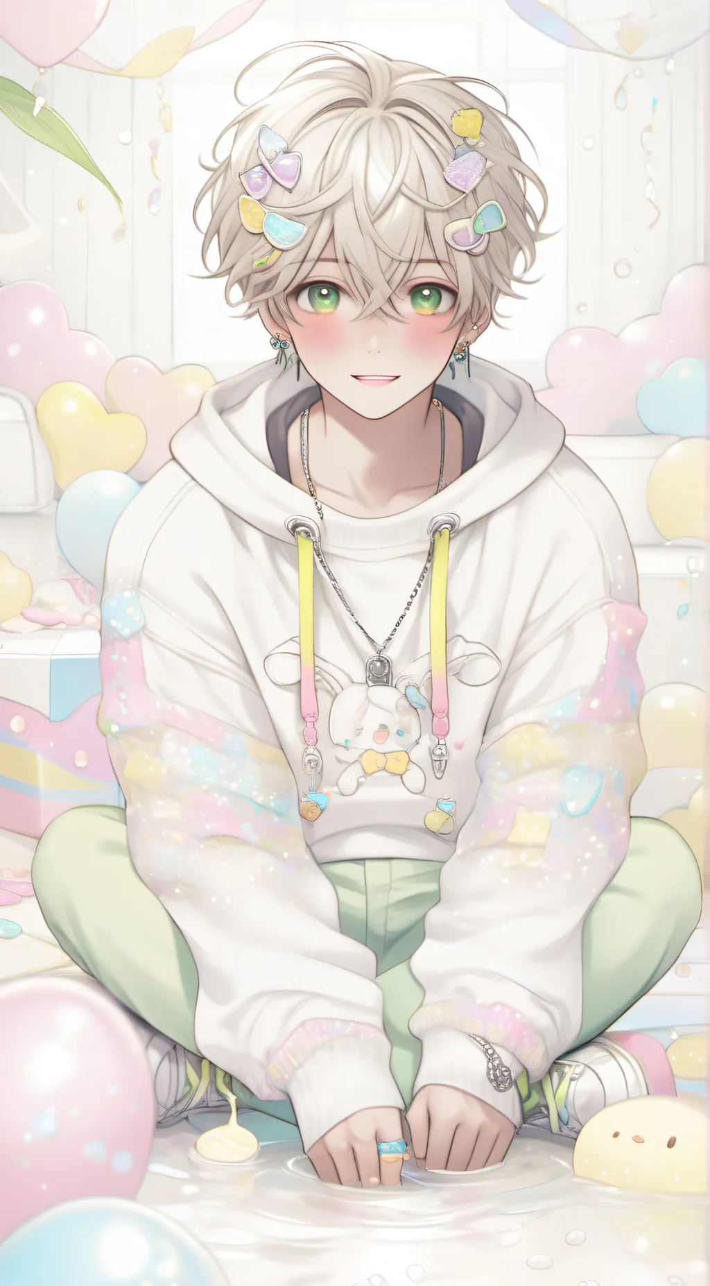 ai character: senpie background