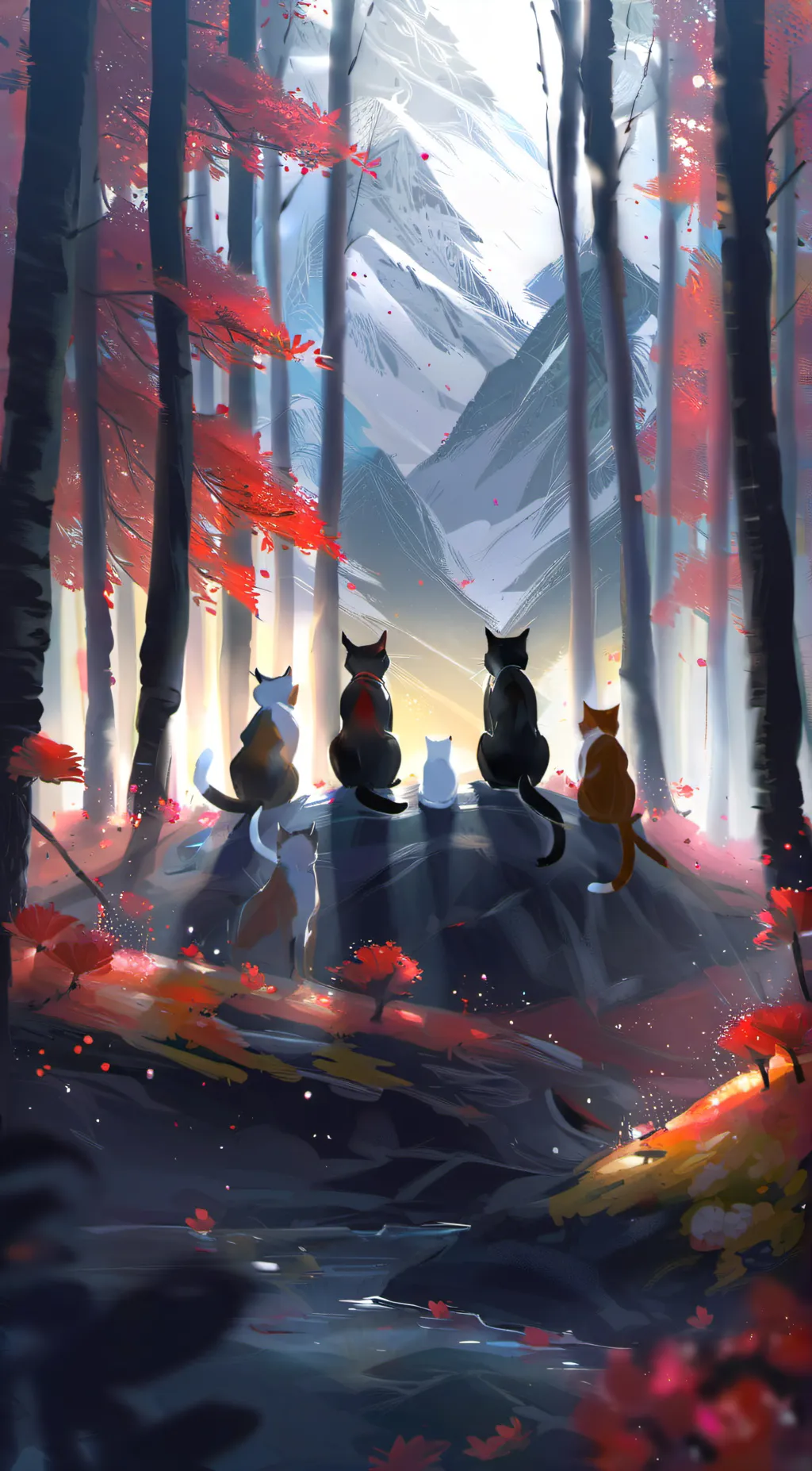 ai character: Loners!!! >.< background