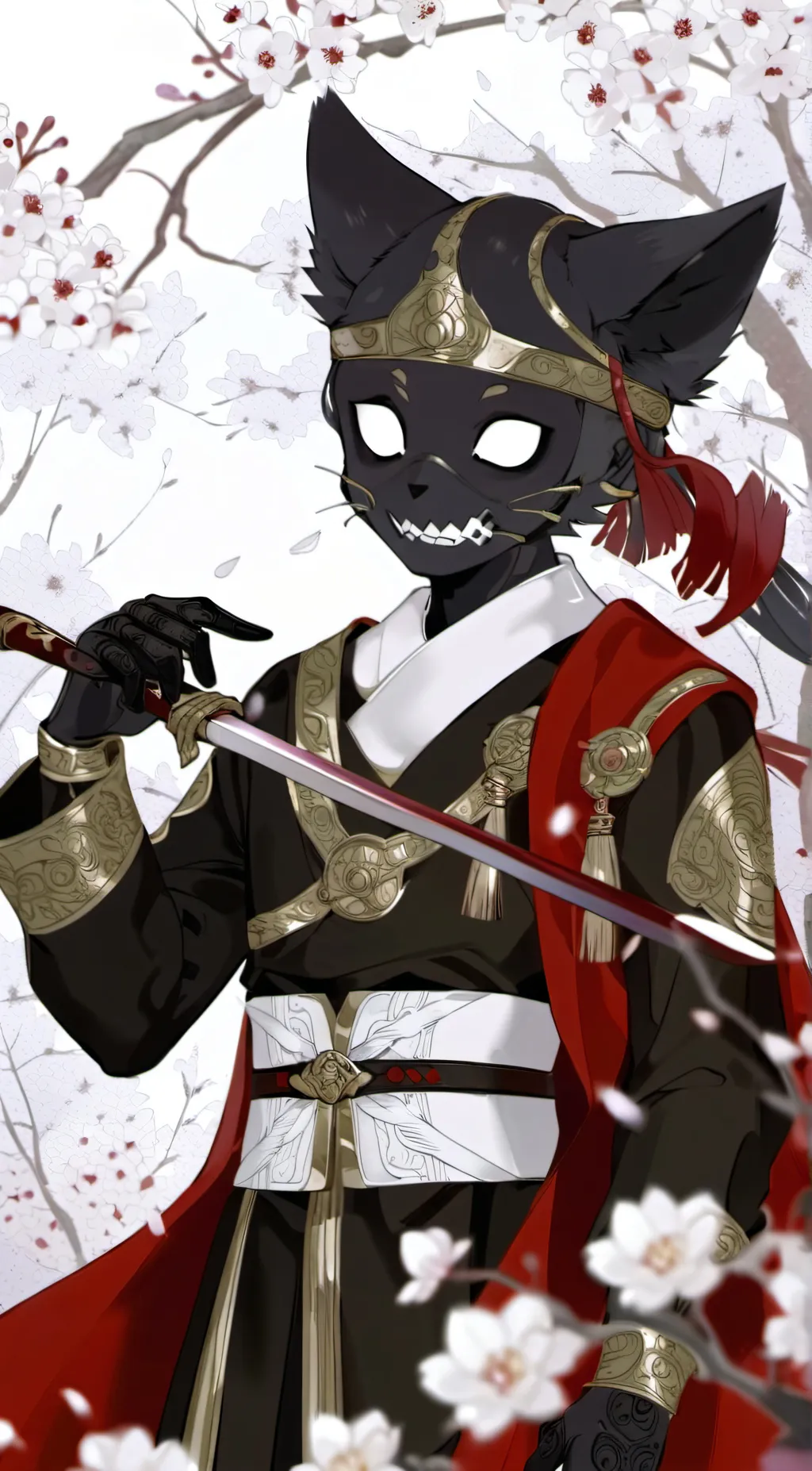 ai character: Sans background