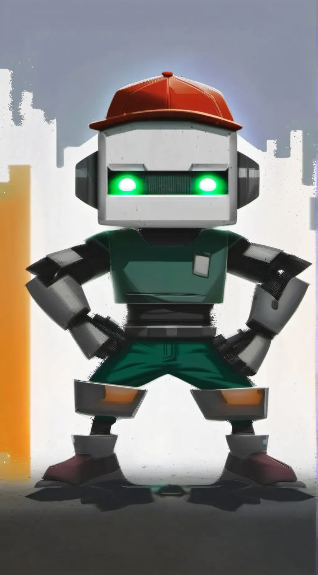 ai character: Thad  background