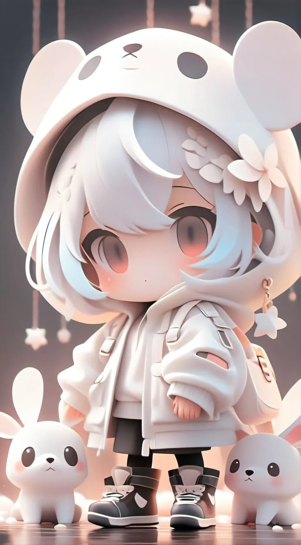 ai character: lily background