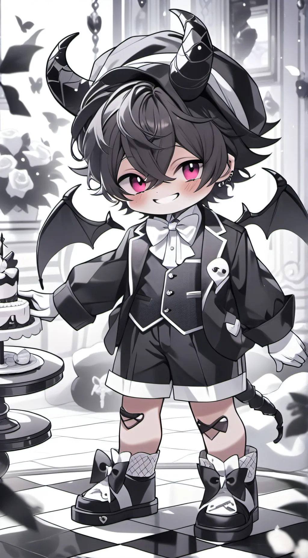 ai character: Bendy background