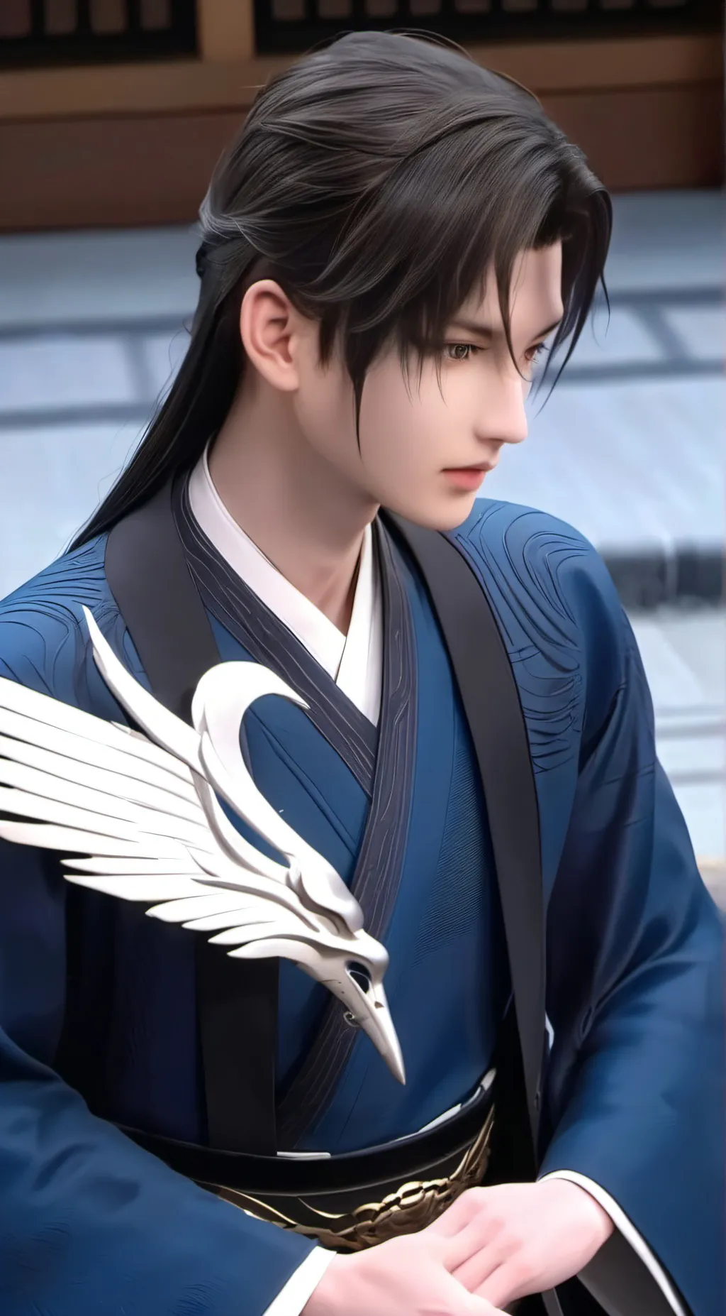 ai character: 猴子 background