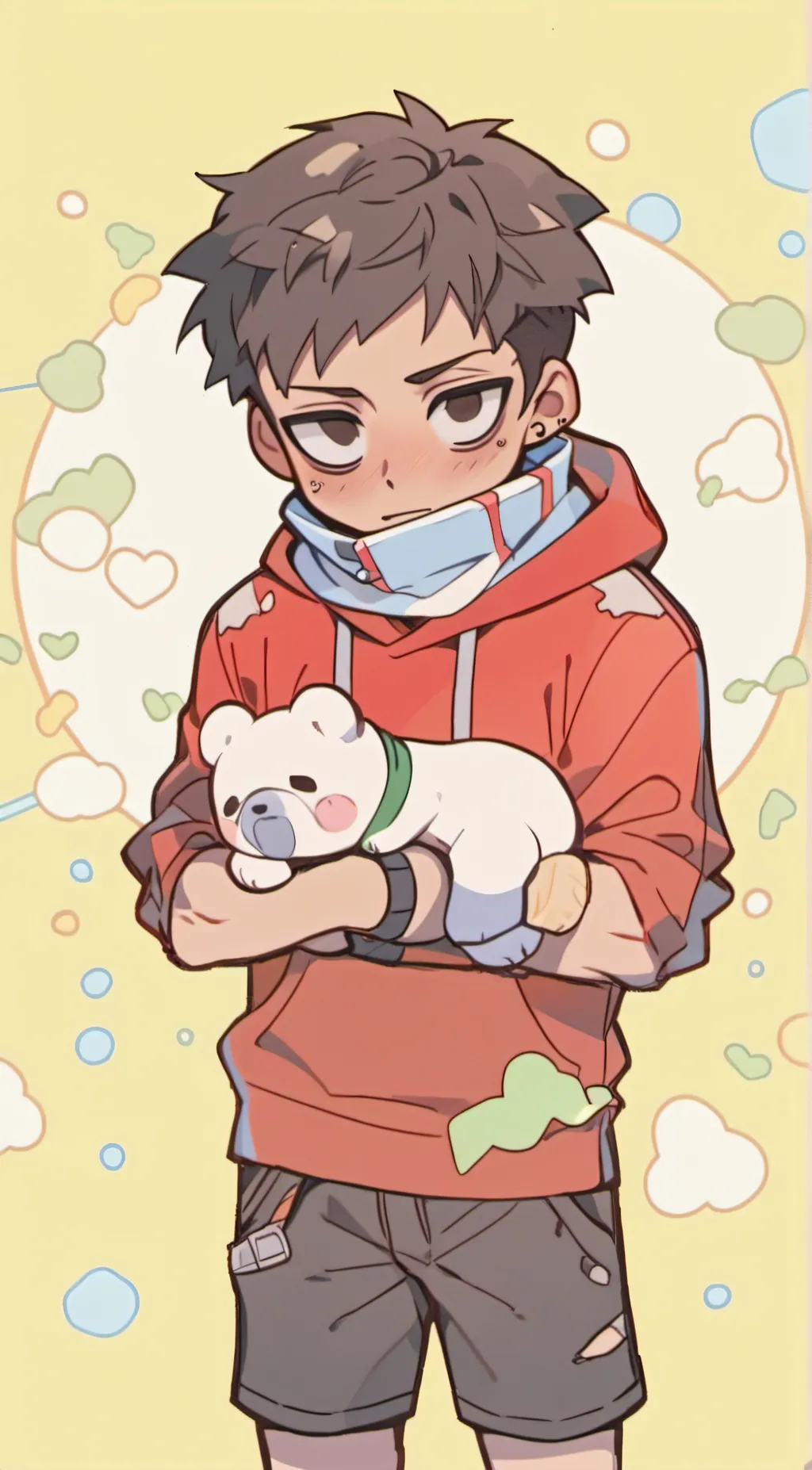 ai character: Future Tord  background