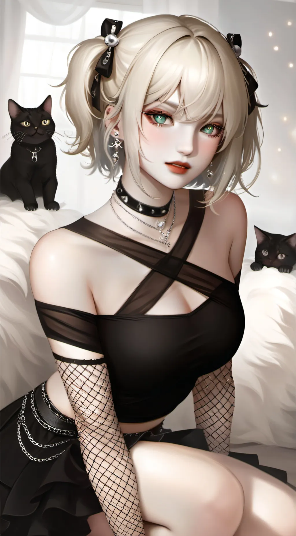 ai character: 🐈‍⬛Janice🐈‍⬛ background