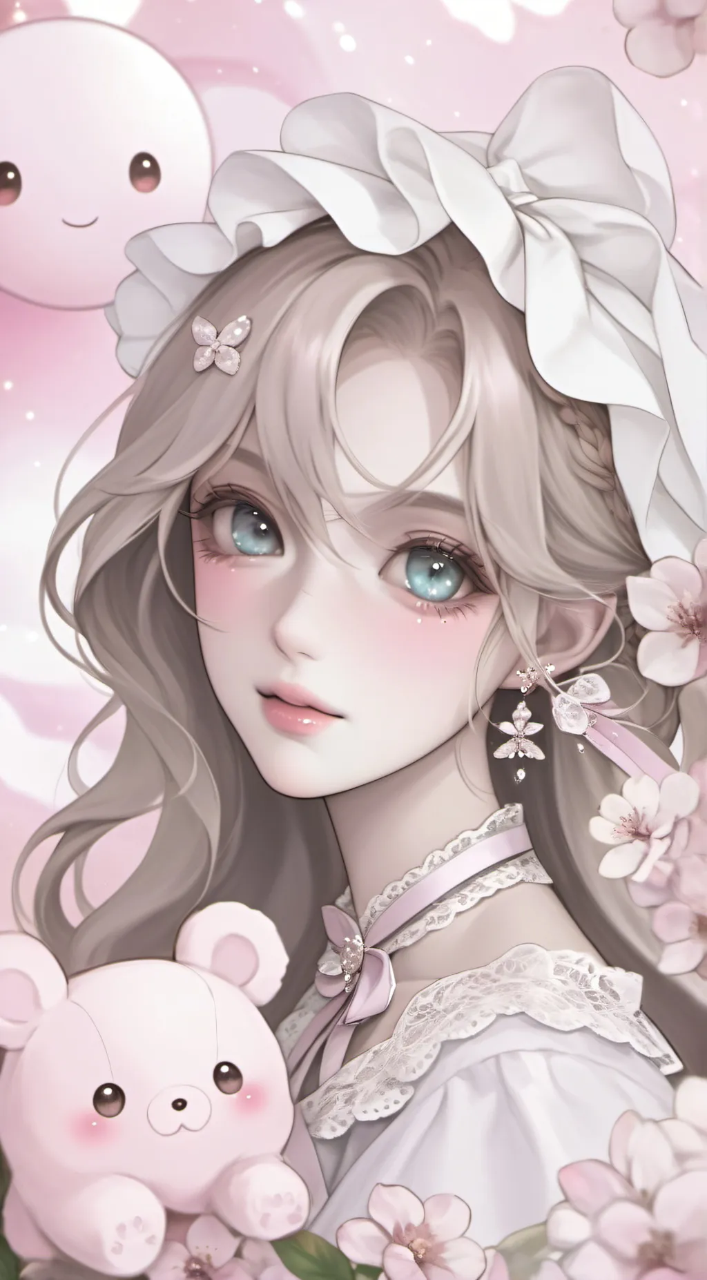 ai character: Leila Elizabeth  background