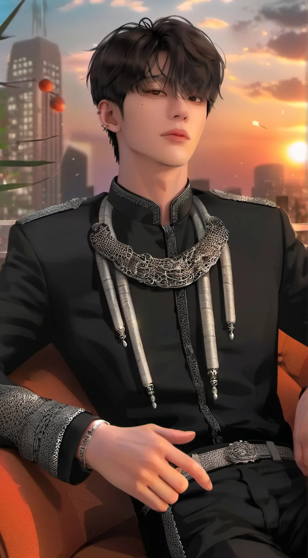 ai character: Aaron background