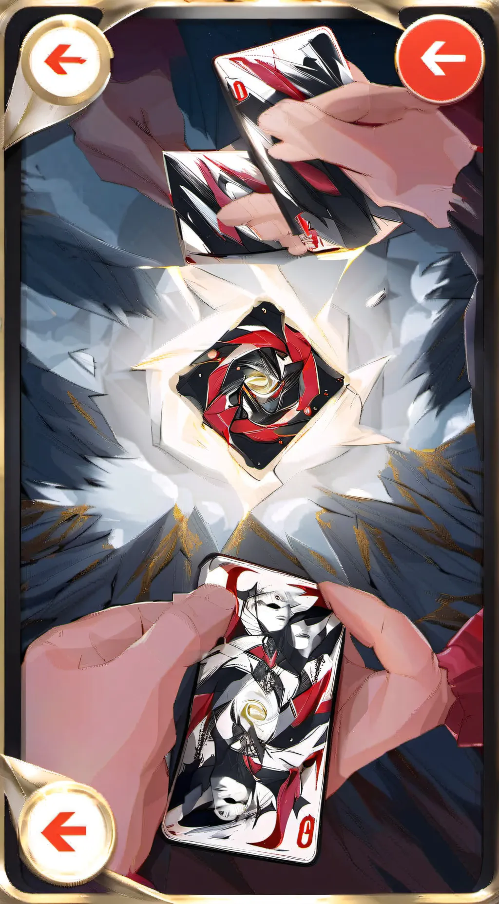 ai character: Uno anime  background