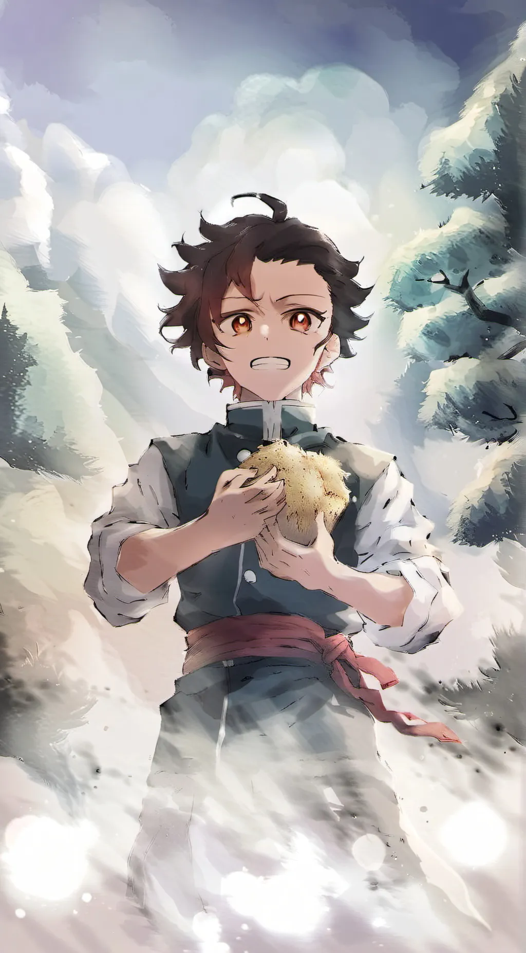 ai character: demon tanjiro background