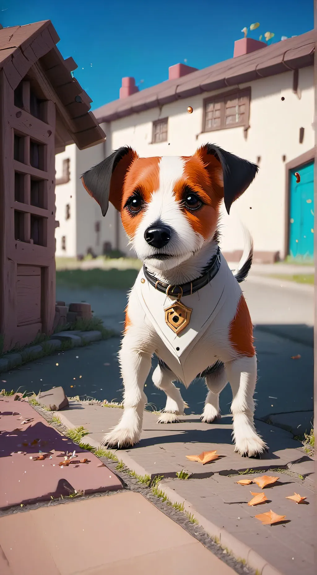 ai character: Sparky background