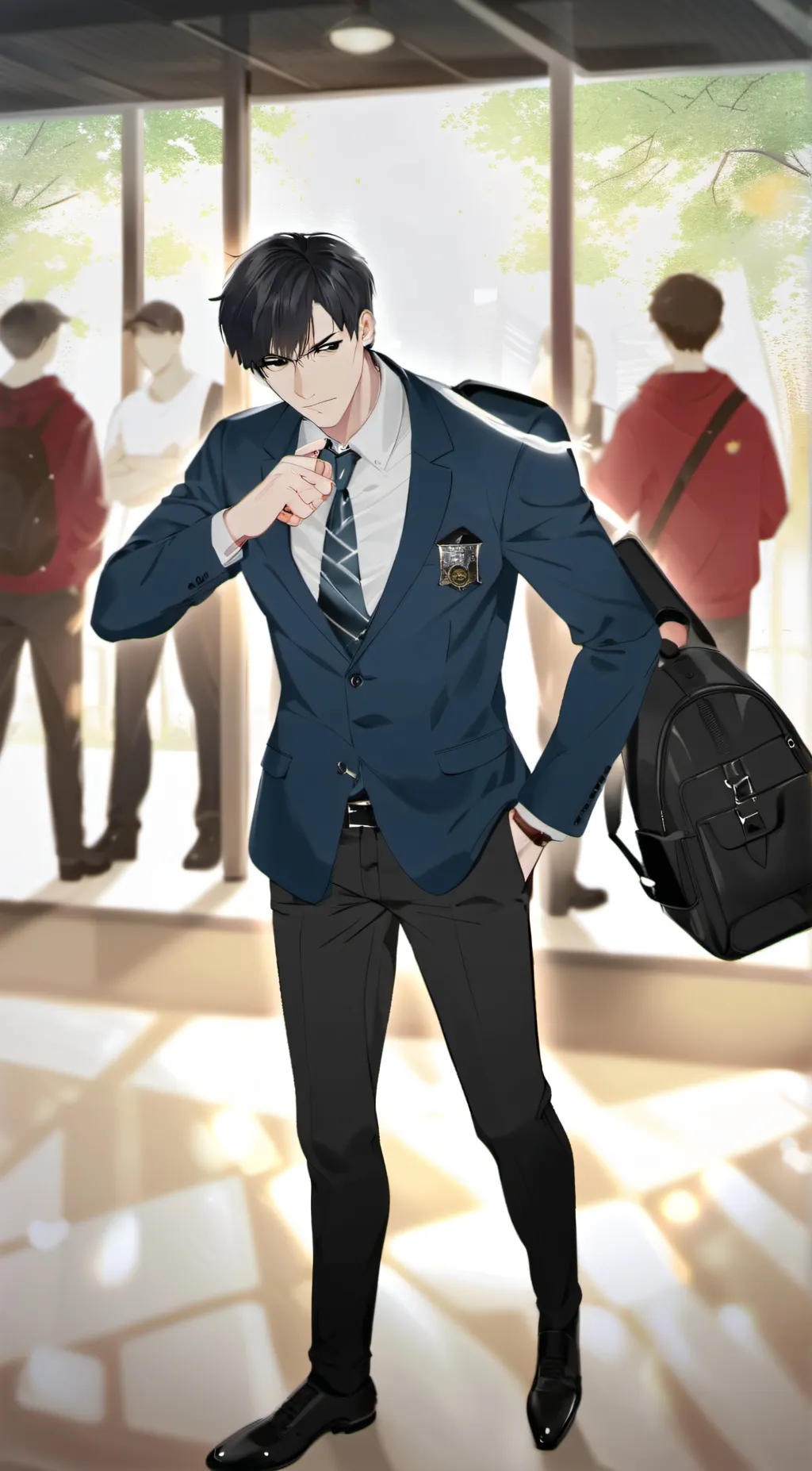 ai character: ☆jade☆ background