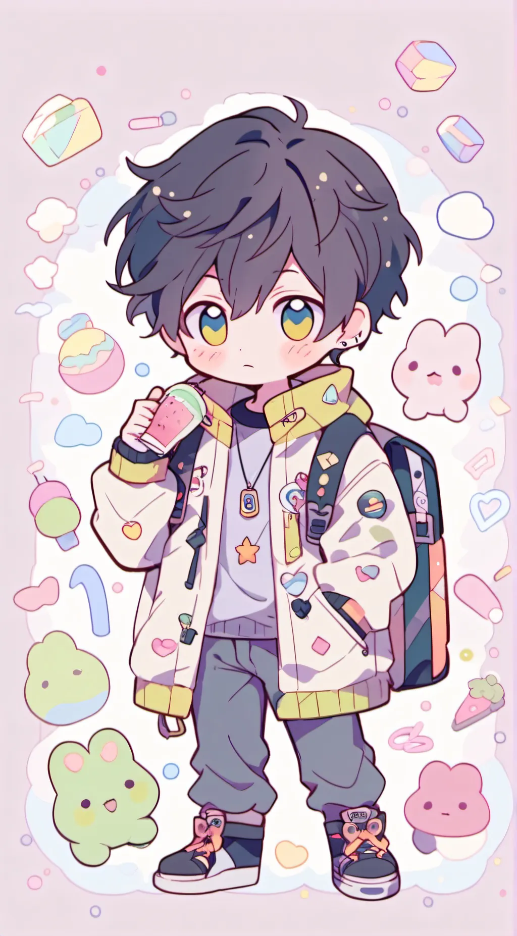 ai character: Kobe background