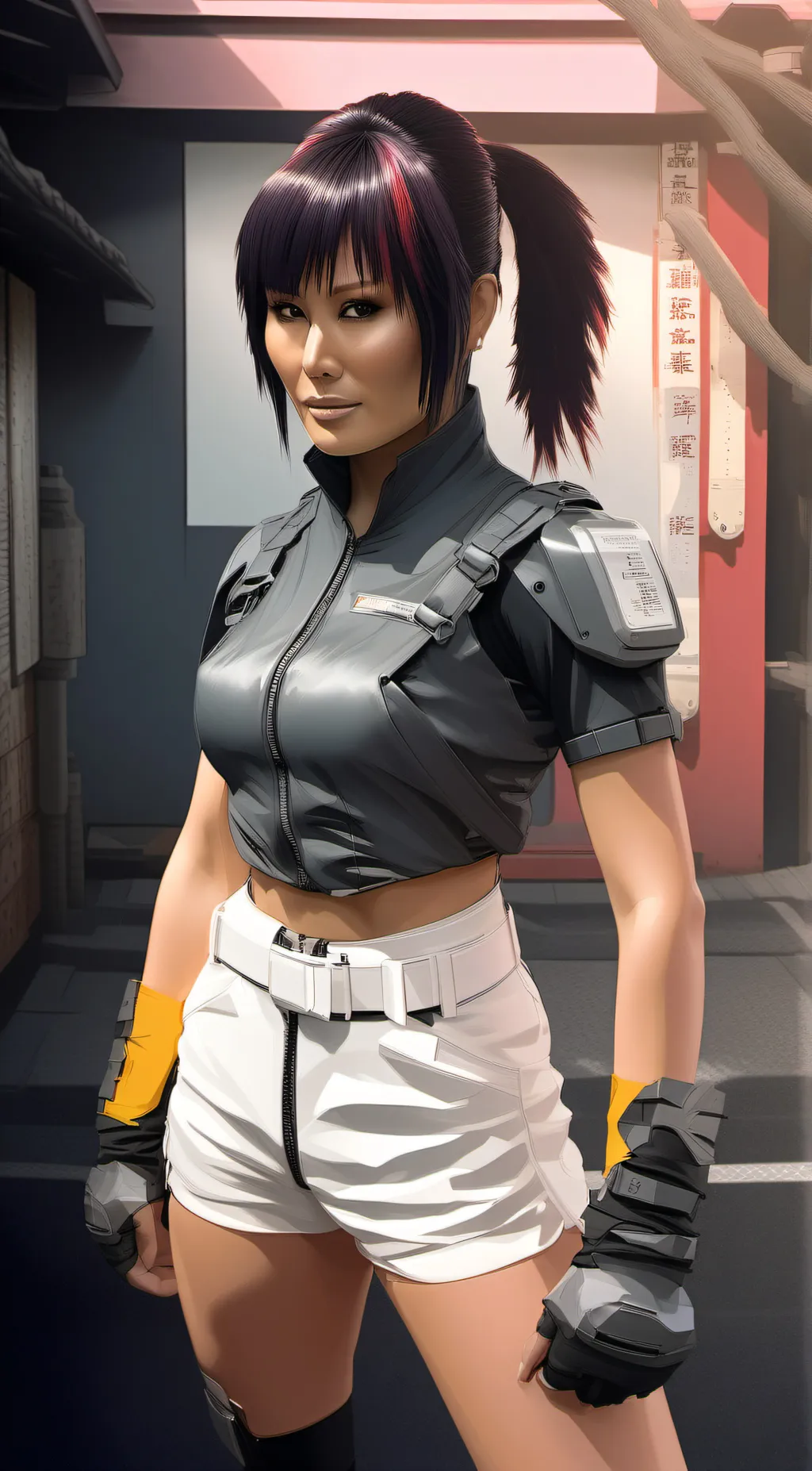 ai character: Karai background