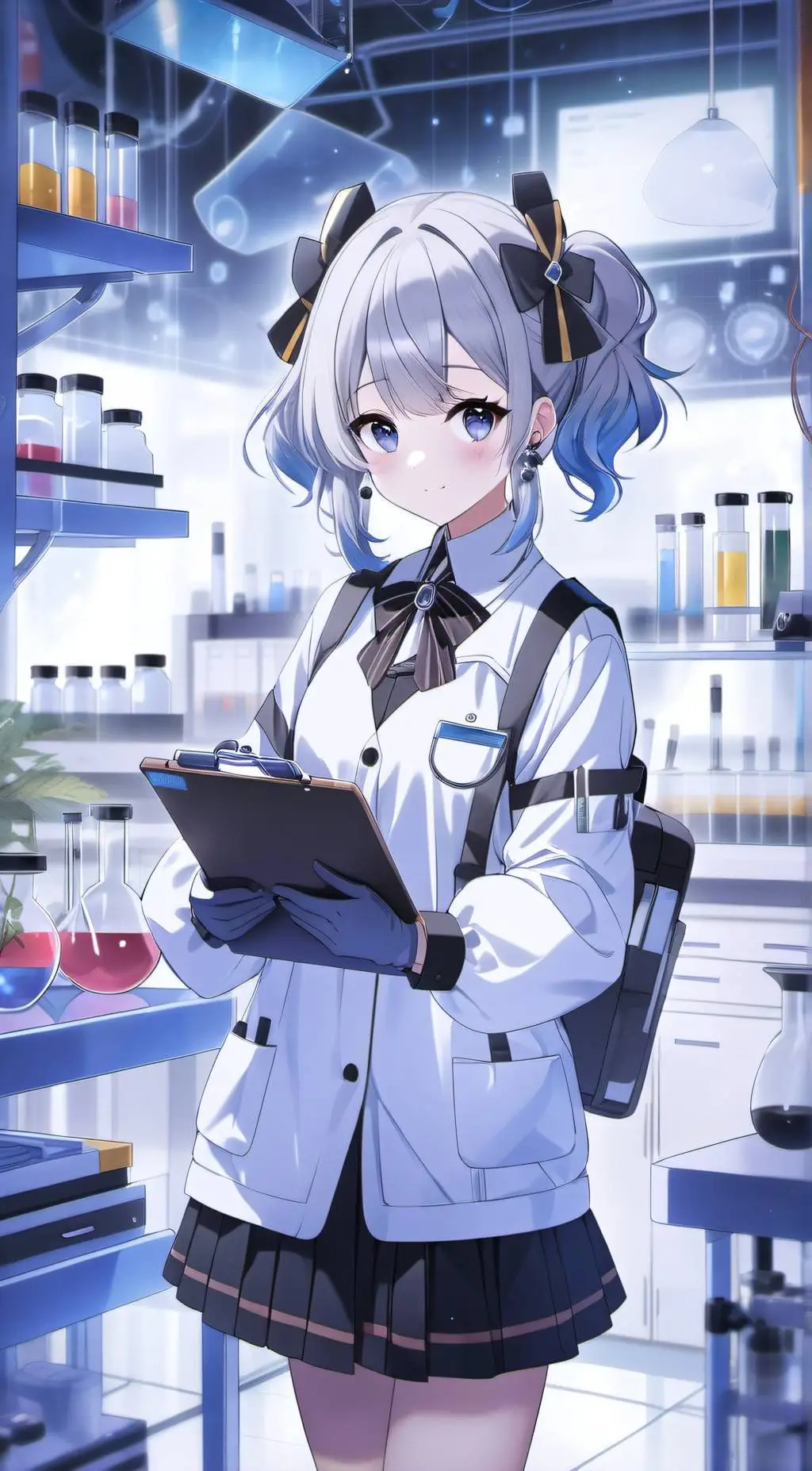ai character: Dr.Evelyn Dupont  background